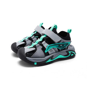 صنادل شاطئ جديدة للأطفال أحذية كرة القدم . New Children's Beach Sandals Soccer Shoes for Girls Boys Platform