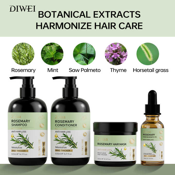 DIWEI Factory OEM Best-selling Mint-Shampoo and Conditioner Set 