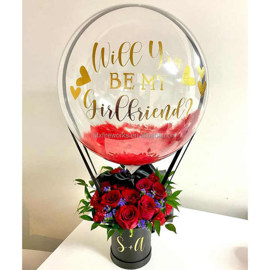 Flower Box Friend Girlfriend Valentine's Day Wedding Gift 