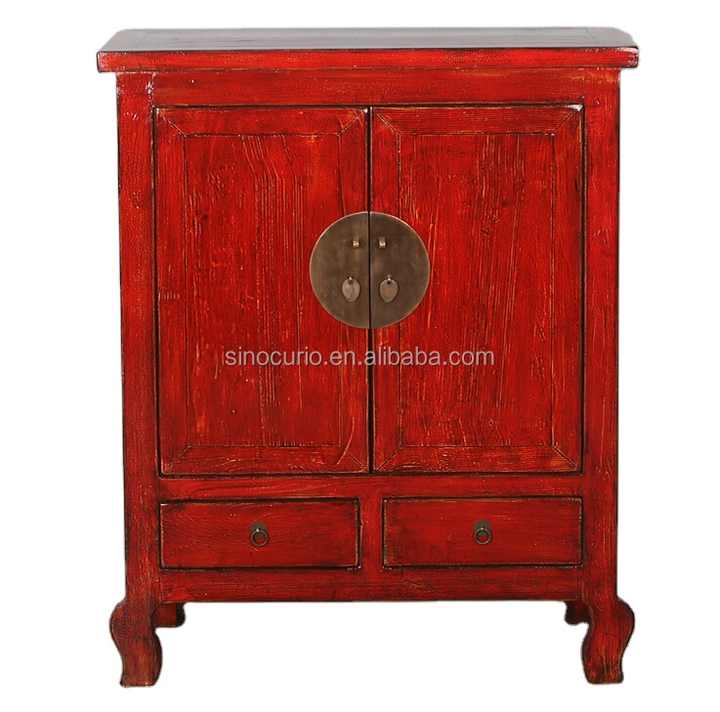 wooden storage cabinet