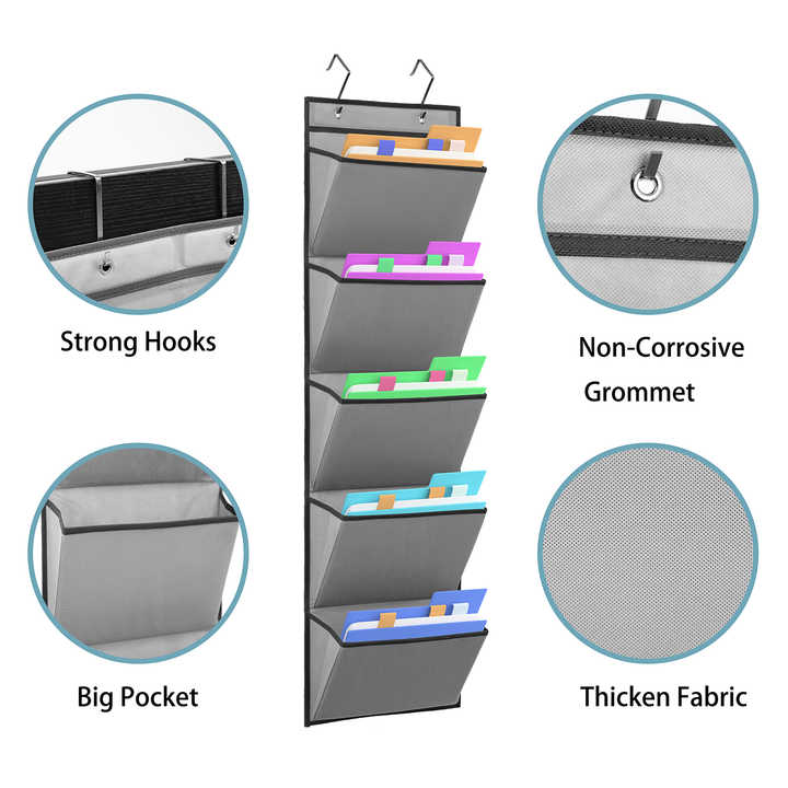 Wall Mounted Hanging Mail Organizer 