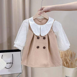Korean Style Trench Dress - Baby Girl Korean 