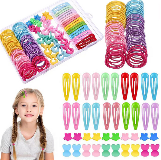 Hair accessories, children's accessories in various styles 