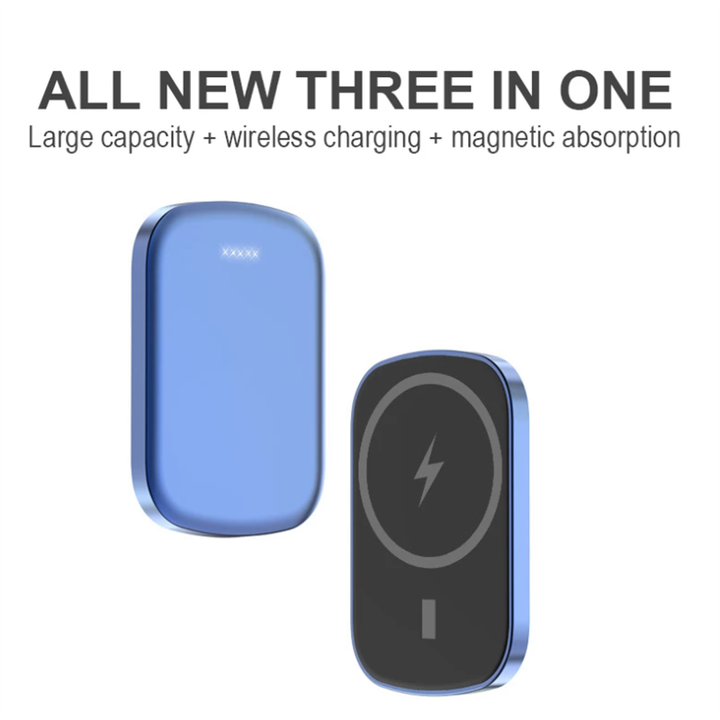 Power bank with wireless charger 