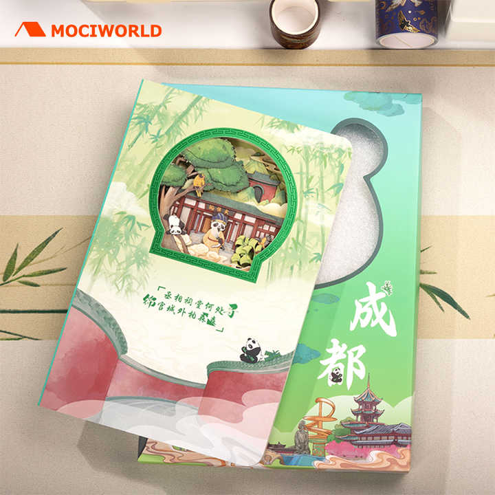 High quality A5 size paper 3D carving notebook exquisite. 