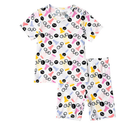 Boys' shorts spring clothing set 