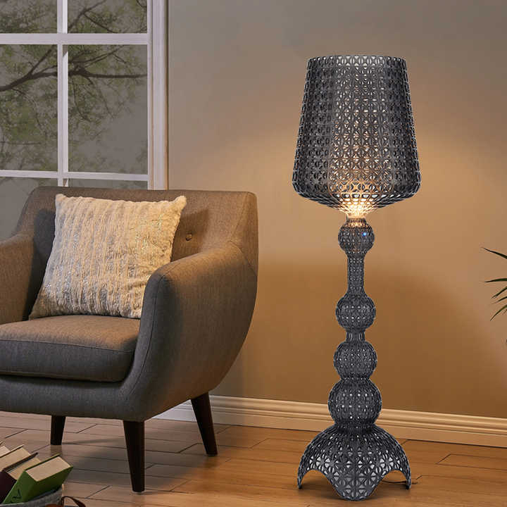 standing lamp at home 