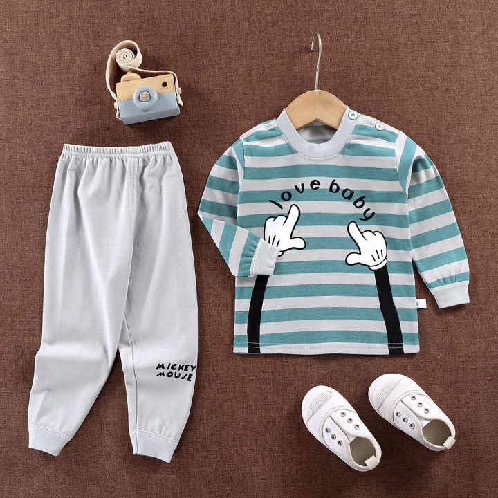 Long sleeve children's clothing 