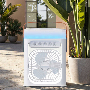 Zaidtek Portable Lightweight USB Rechargeable Fan 