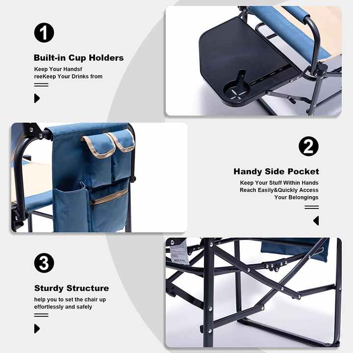 كرسي تخييم قابل للطي محمول . Portable folding camping chair