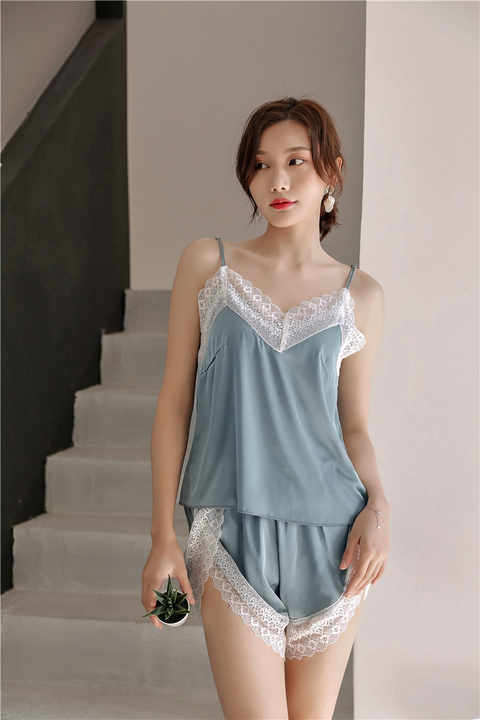 Sexy Satin Pajamas 