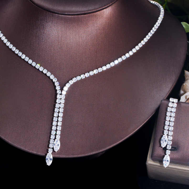 Women's wedding jewelry set 
