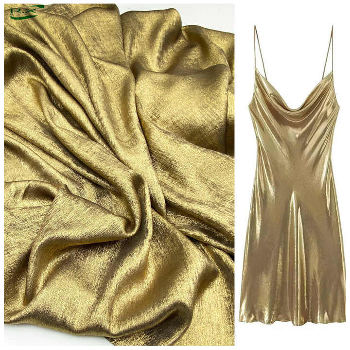 Custom Wholesale High Quality Luxury Shiny Satin Fabrics 