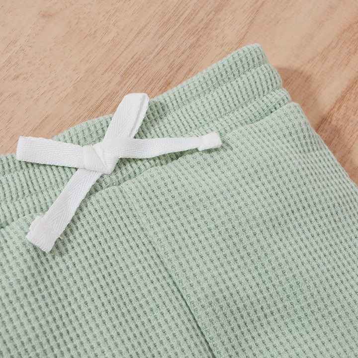 Newborn Baby Boy Girl Clothes Ribbed 