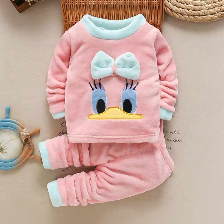 Long-sleeved children's pajamas 
