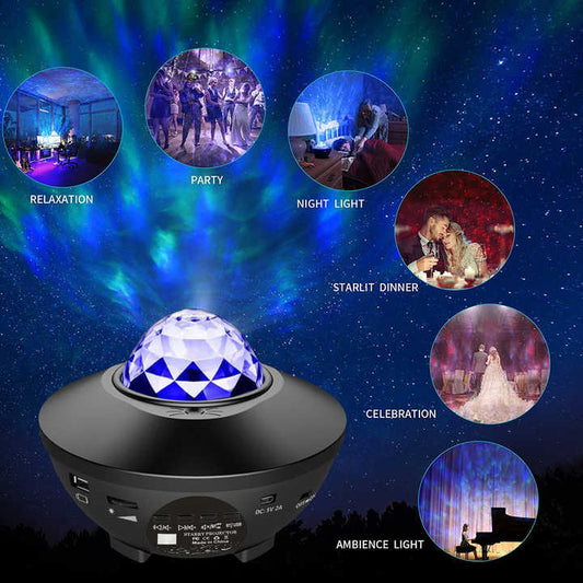 Night curtain spotlight