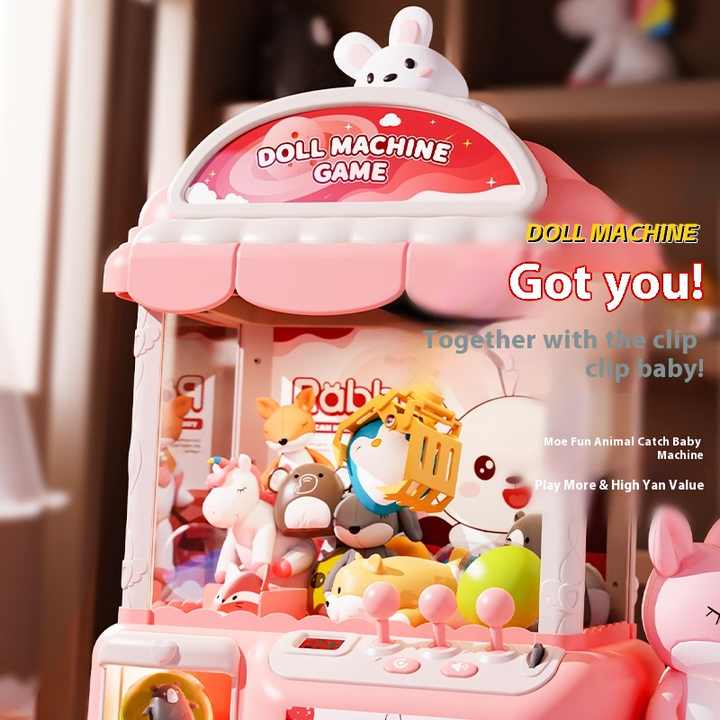 BJQ Unisex Cute Plastic Doll Catcher, 