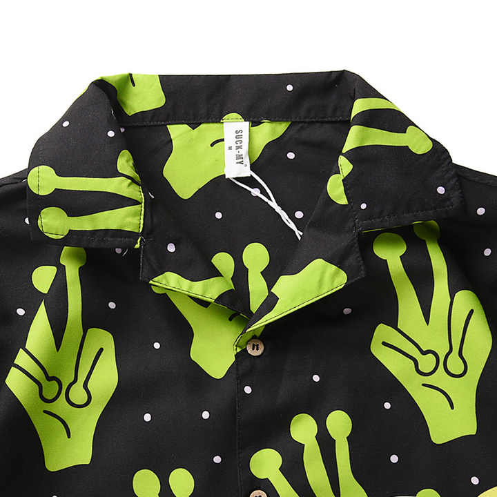 Men's Summer Loose Half Sleeve Shirts 