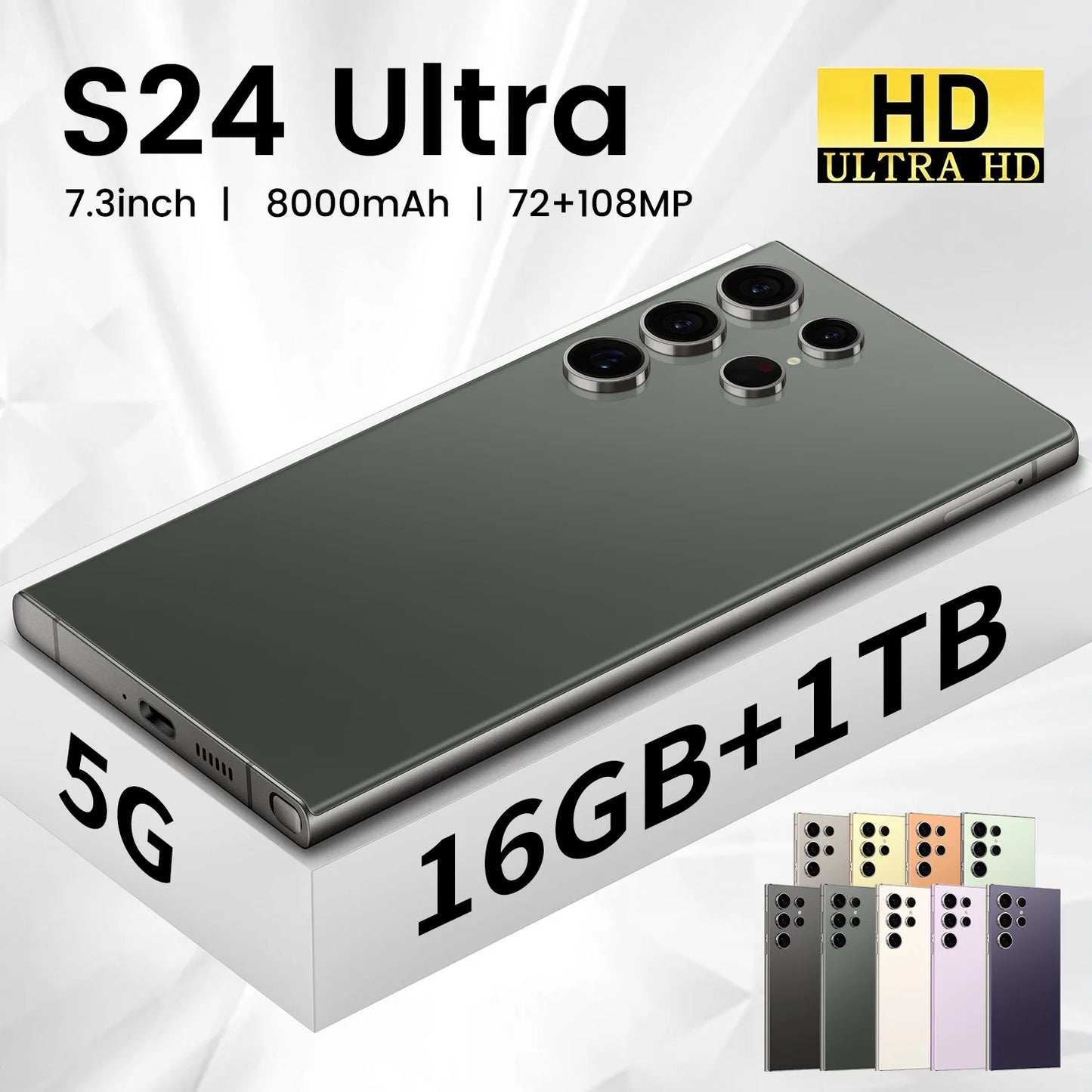 Smartphone 16gb+1tb Android 13 -  هواتف محمولة بنظام Android 13، هواتف محمولة غير مقفلة بتقنية 5G