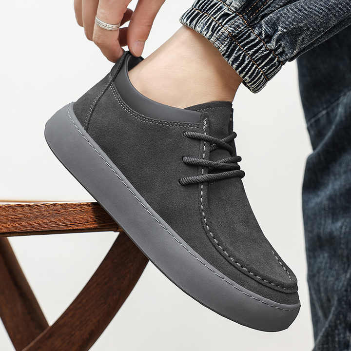 New leather sneakers
