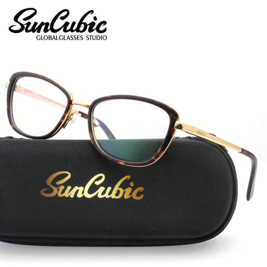 Luxury Vintage Gold Women's Prescription Eyeglasses 