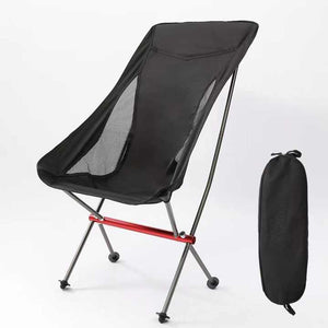 Outdoor Aluminum Alloy Folding Moon Chair 