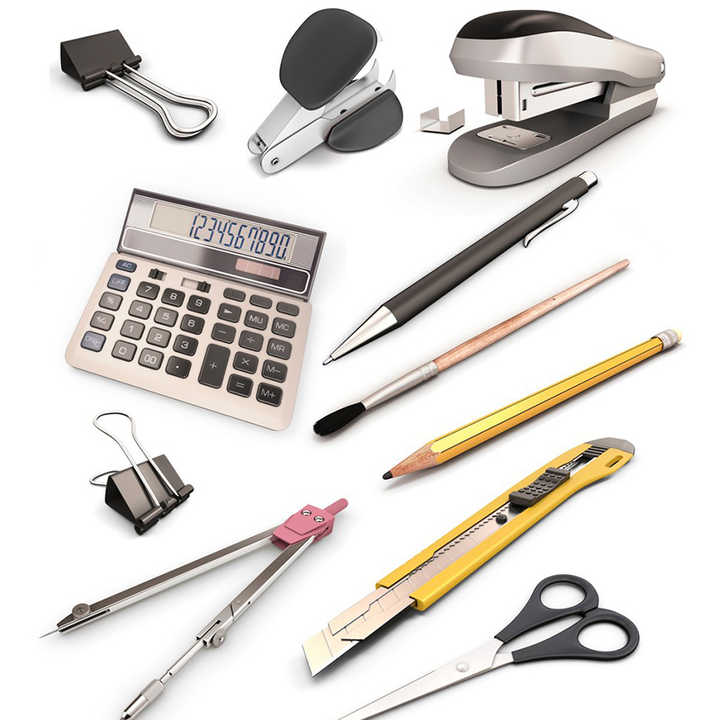 School and office supplies 