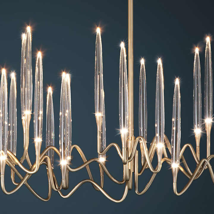 Luxury gold lamp lighting 