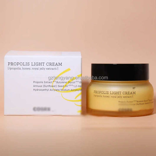Mucin Cream for Face Korean Skin Care Products Light Propolis Cream Moisturizing and Nourishing 