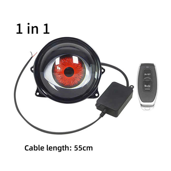 12V 8 Patterns Car Devil Eye Headlights Devil Eyes Other Car Lighting System 