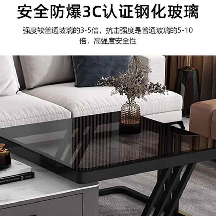 Luxury light coffee table. 