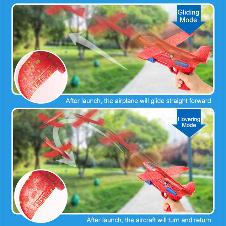 Kids Outdoor Foam Glider Launcher 