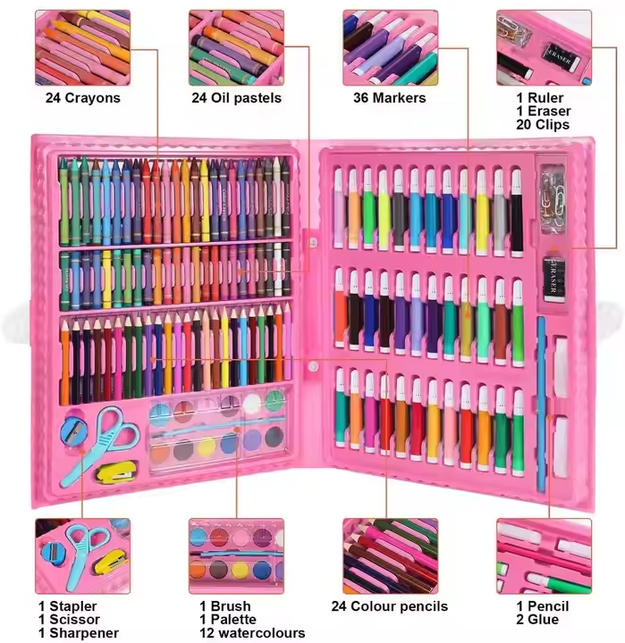 School drawing tools set 