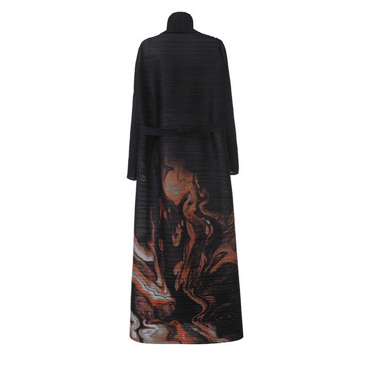 Pure black abaya 