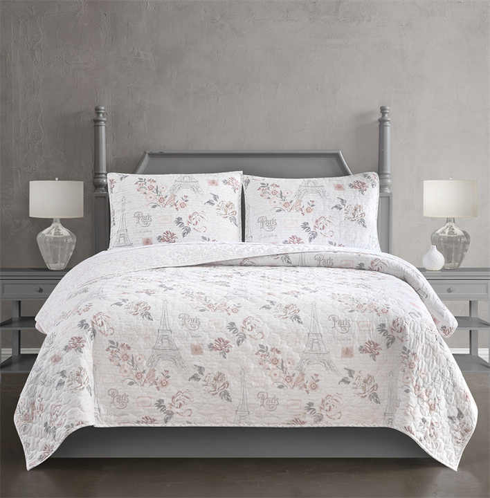 Aoyatex Microfiber Duvet Cover Set, 100% Polyester Custom Printed Duvet Cover Set 