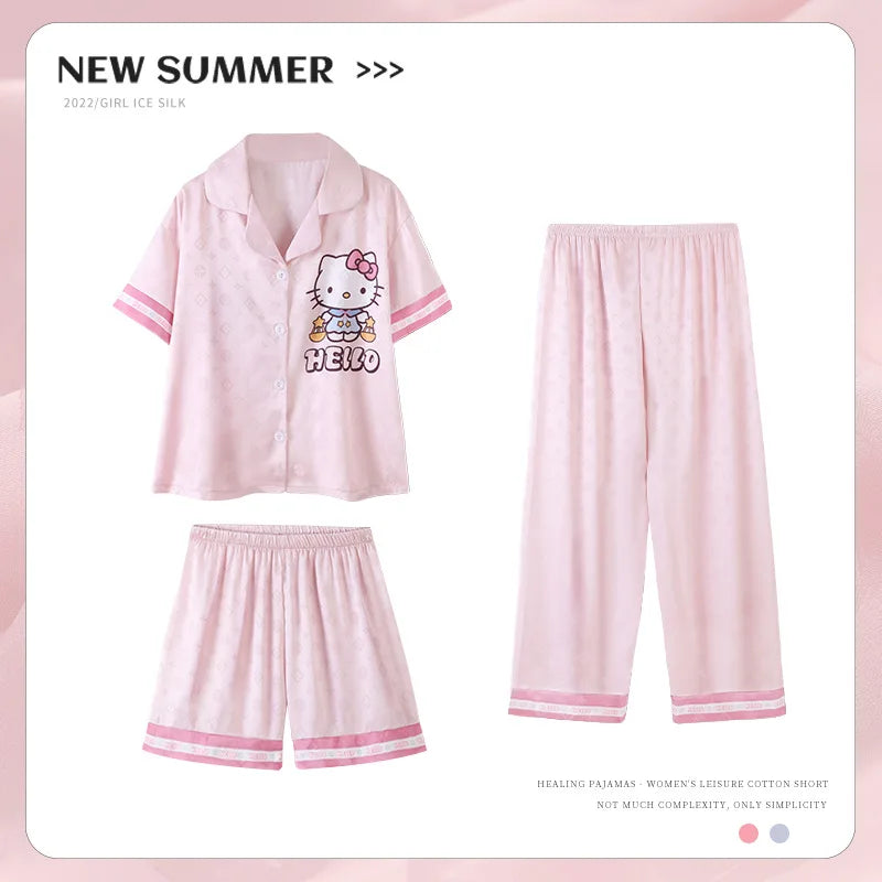 بيجامات أطفال للبنات صيفية-Summer pajamas for girls