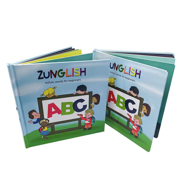 ألواح مصورة للأطفال بغلاف مقوى حسب الطلب روايات