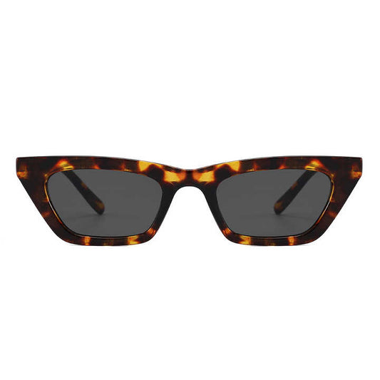 Cheap Fashion Lady Sunglasses Women Retro Vintage Small Cat Eye Sunglasses 