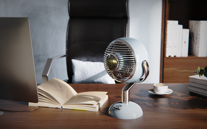 Wholesale Portable Mini Desktop Fan with Night Light. 