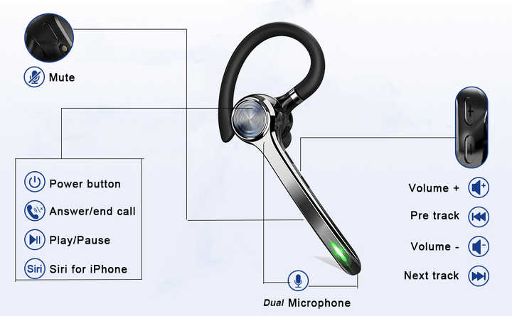 G7 Single Earbud with 