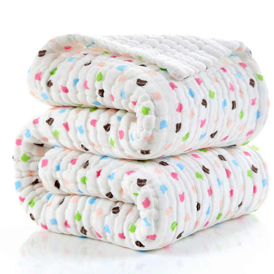 gauze baby blanket 