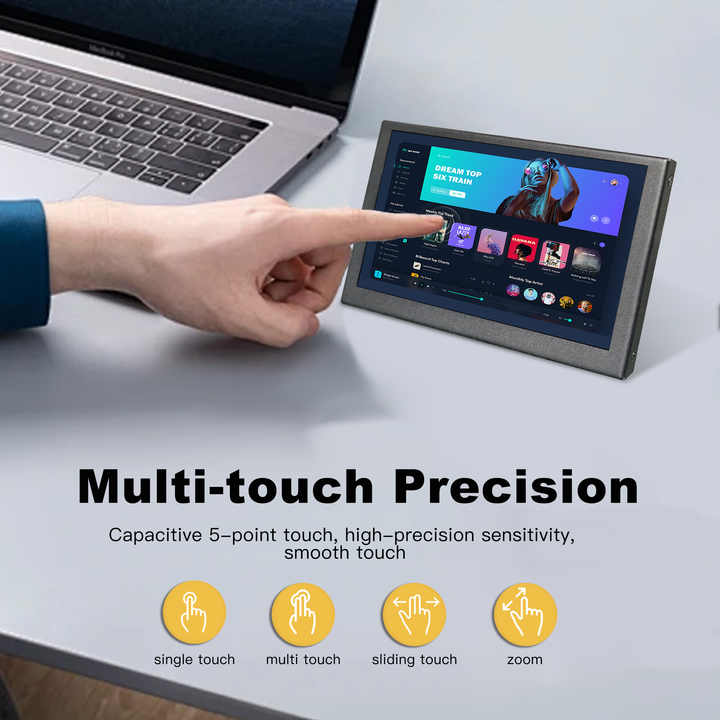 Metal touch screen 