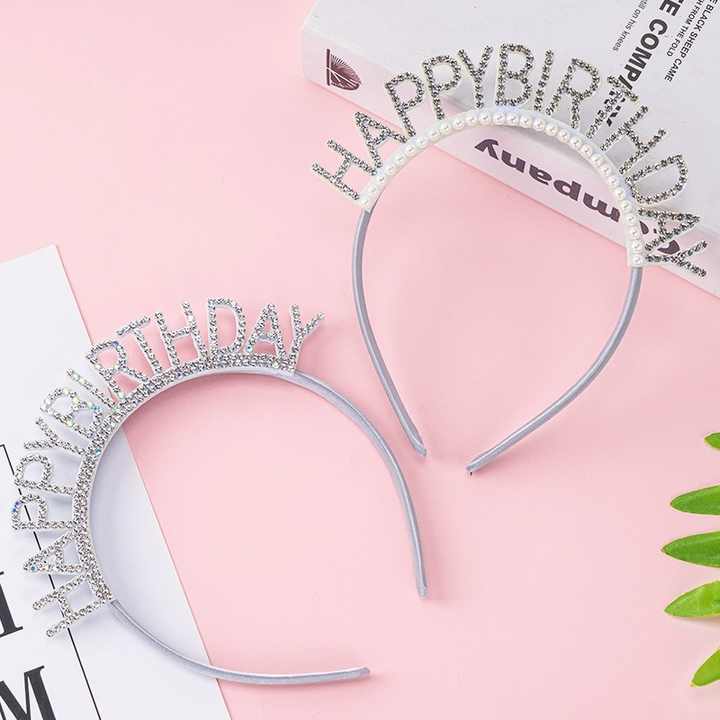 Korean Style Diamond Headband 