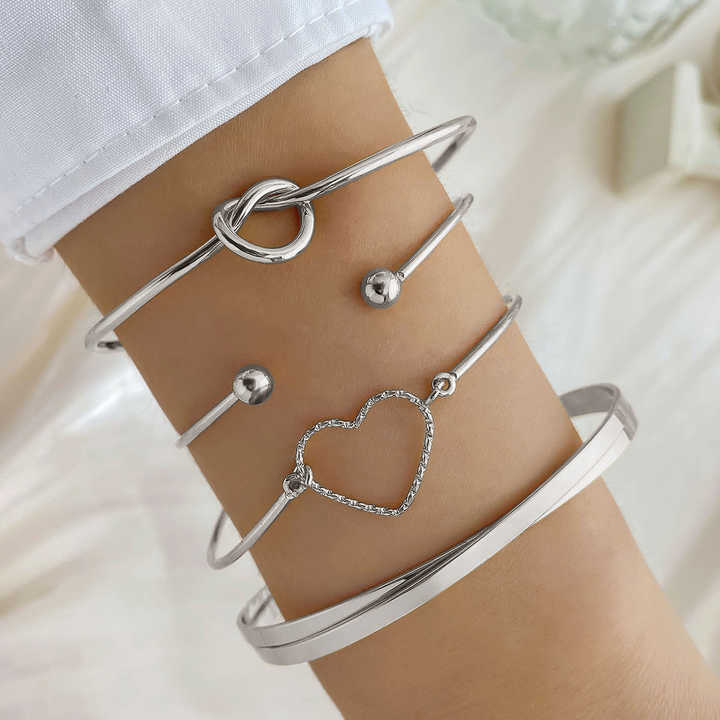 4pcs/Set New Trendy Women Jewelry 