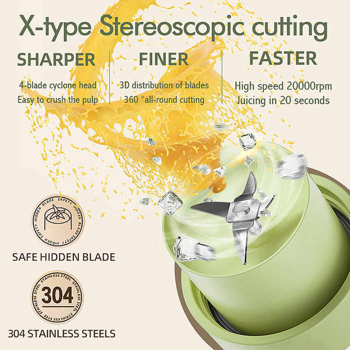 Small portable blenders and juicers, kitchen electronics 