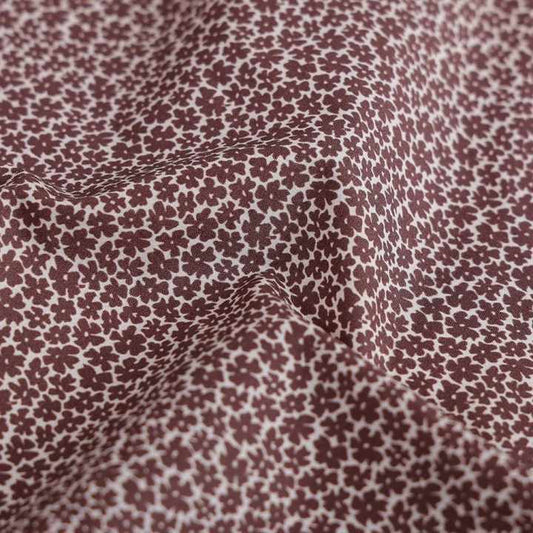 Plain Tiled Flower Pattern 90gsm Digitally Printed Cotton 