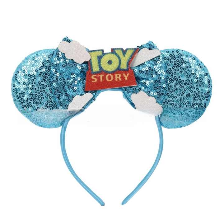 Hair Accessories: Attractive Hair Band with Sequin Bow 