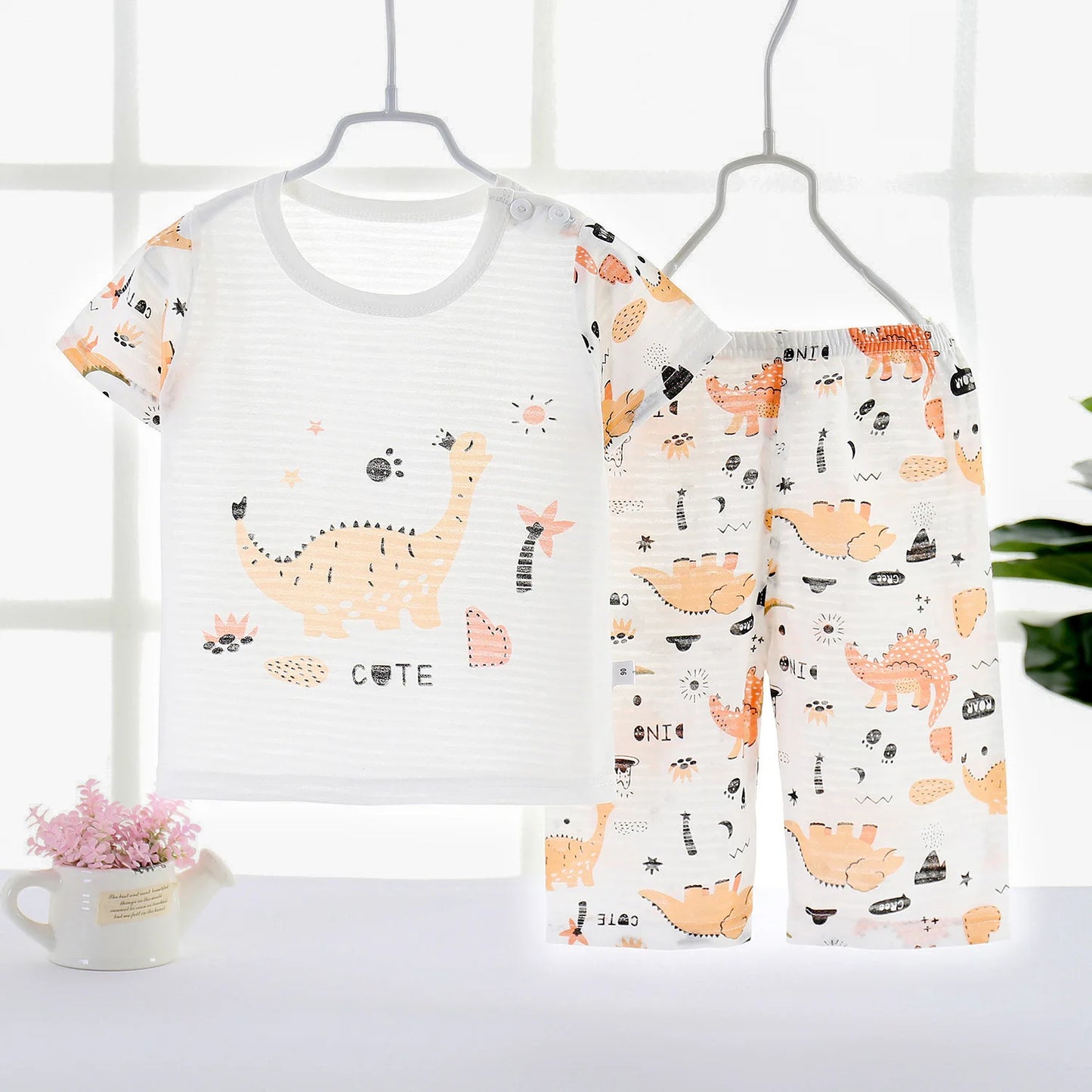 Summer Home Suit - Air-conditioning Indoor Soft Clothing 