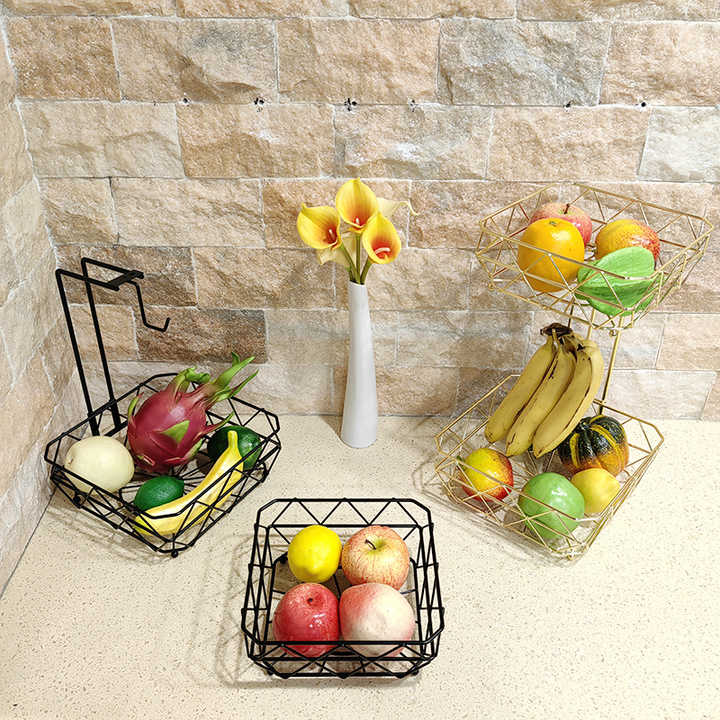 وعاء فاكهة بخطاف الموز ,Fruit bowl with banana hook