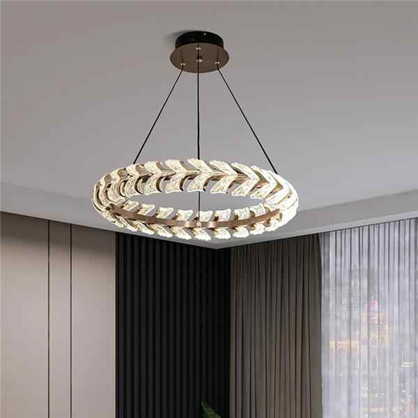 Two-circle lamp with three 